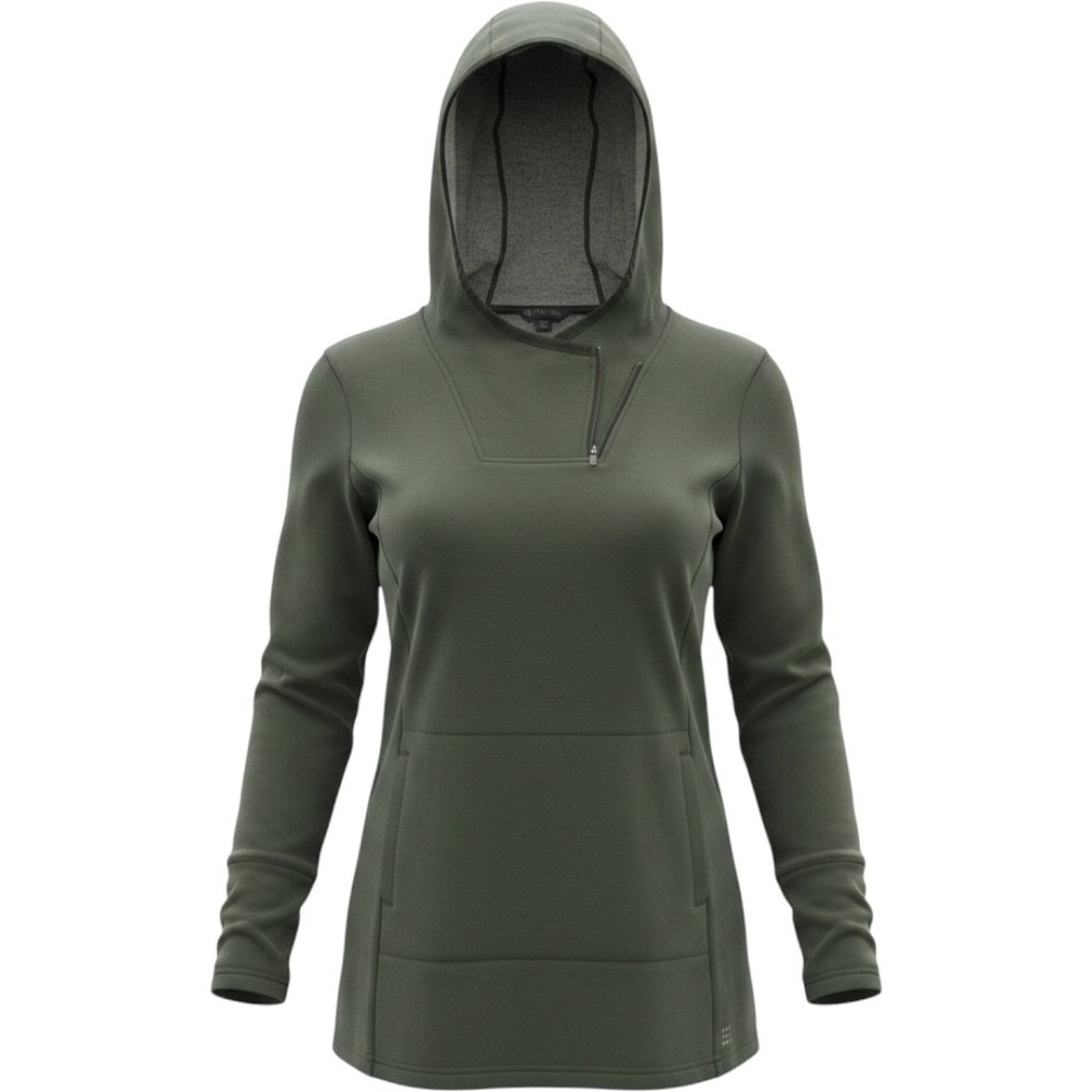 Title Nine women's sold our green tunic hoodie with front pouch size large